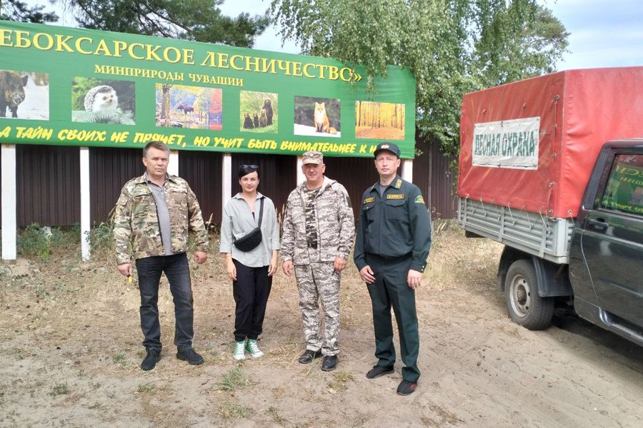 Патрулирование в Чебоксарском лесничестве (Заволжье) (13.07-14.07.24)