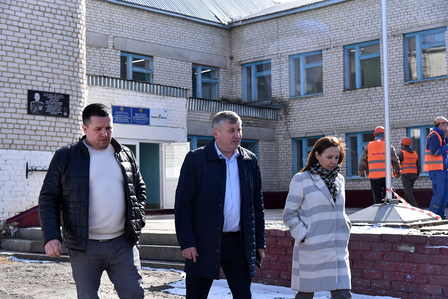 Начало капитального ремонта МБОУ «Климовская СОШ»