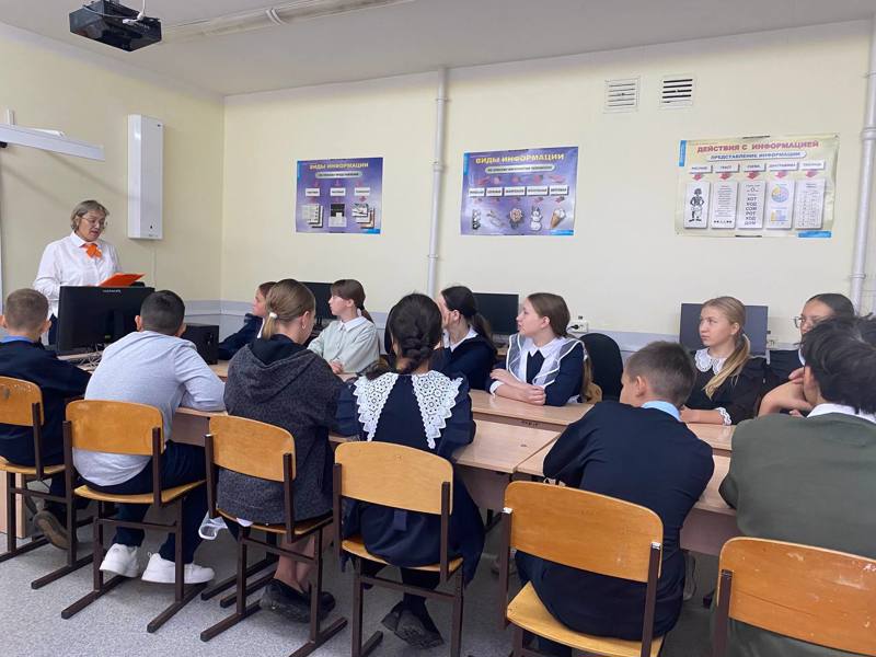 День солидарности в борьбе с терроризмом в Байдеряковской школе