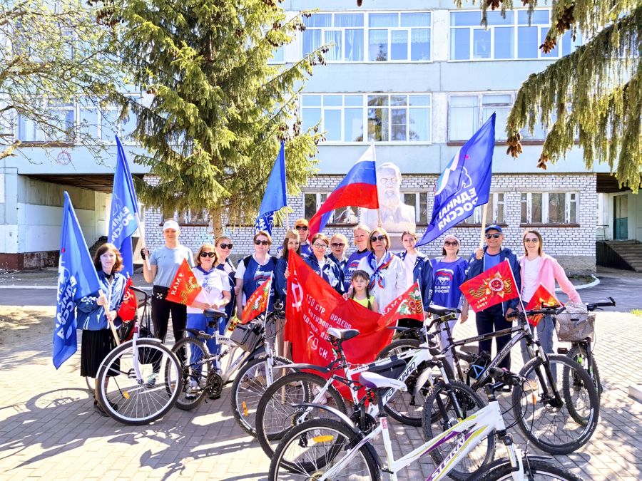 Маршрут памяти: велопробег ко Дню Великой Победы