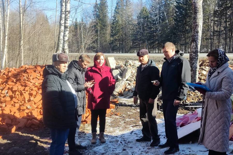 Обращение гражданина по незаконной рубке и несанкционированной свалке (21.03.25)