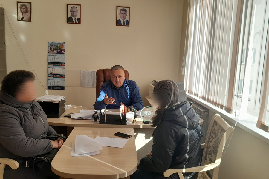 Проведен прием членов семей участников СВО