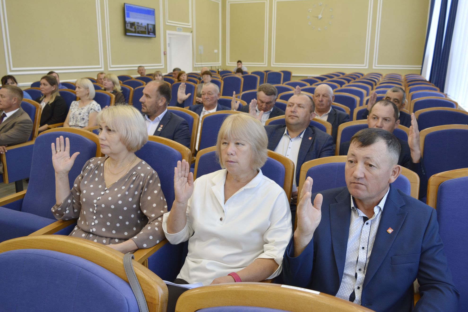 Состоялось очередное заседание Собрания депутатов Яльчикского округа