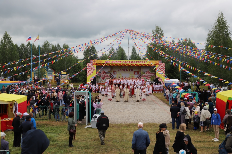 Праздник песни, труда и спорта «Акатуй» в Яльчикском муниципальном округе (Фотохроника 2)