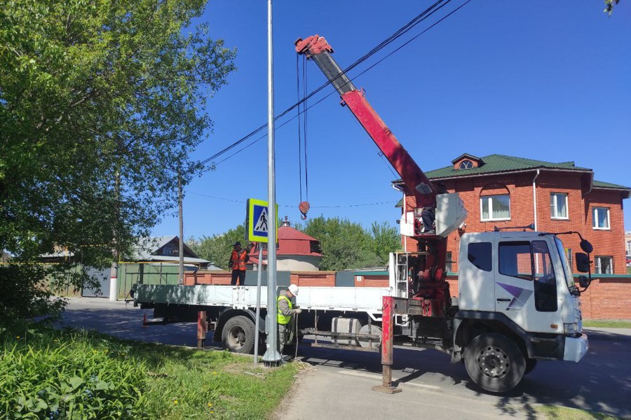 АО «Горсвет» проводит работу по текущему содержанию городских объектов освещения