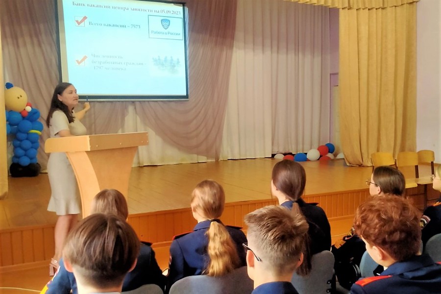 В Чебоксарах 50 девятиклассников-кадетов познакомились с перспективными профессиями будущего