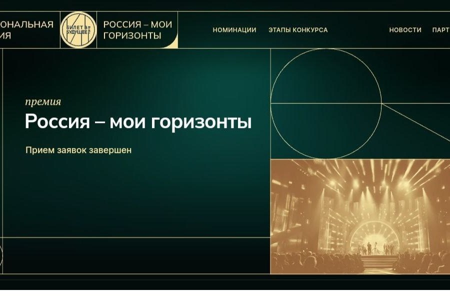 Первая Национальная премия «Россия – мои горизонты» выберет лучших в Москве