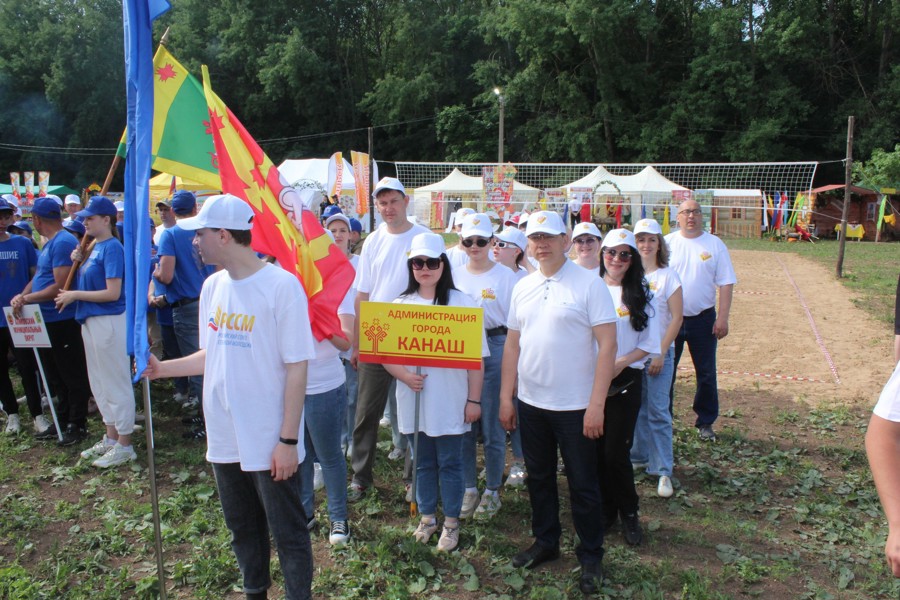 Делегация города Канаш приняла участие во II агродобровольческом слете «Лучшие на Селе»