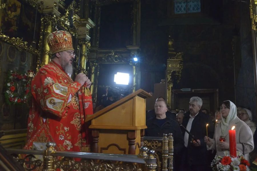 Поздравление Леонида Черкесова со светлым праздником Пасхи