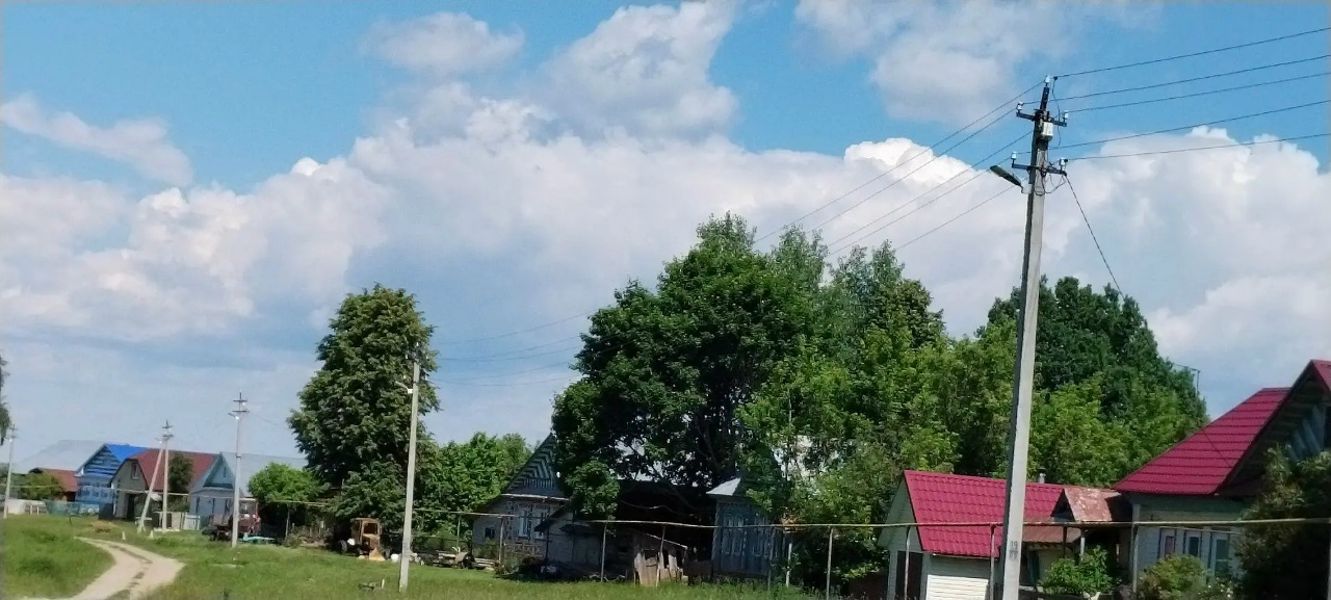 В деревне Вурумсют Цивильского округа провели уличное освещение