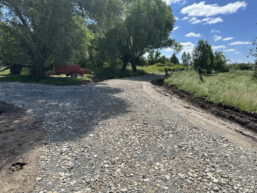 В поселке Липовка отремонтировали дорогу по улице Заводская по программе «Ниме — Народный бюджет»