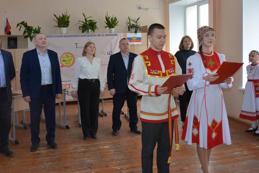 Состоялся телемост между образовательными учреждениями поселка Вурнары и поселка Бешенковичи республики Беларусь