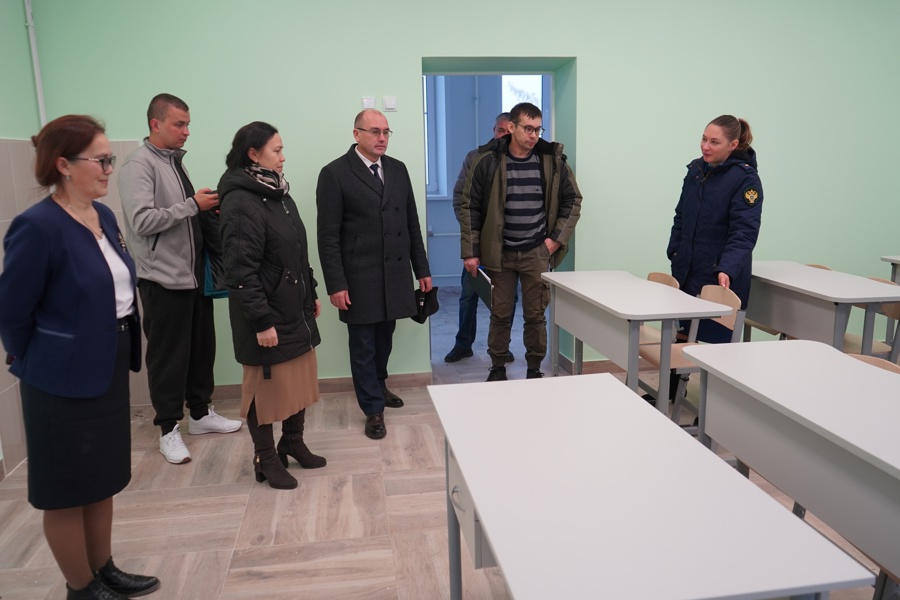 Завершён капитальный ремонт Эльбарусовской школы