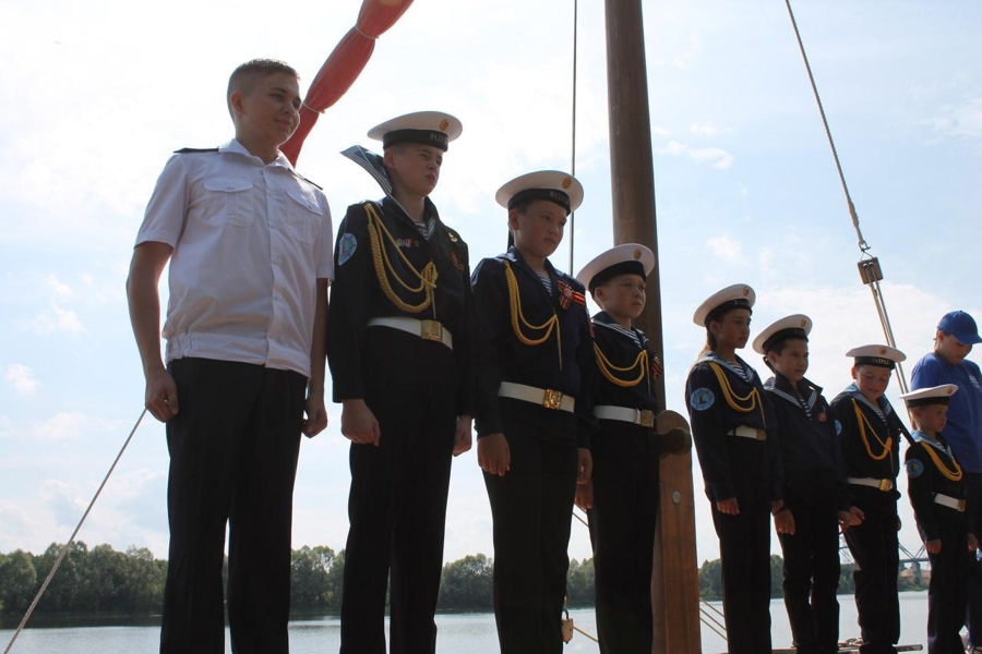 Вчера юные моряки парусного клуба «Паллада» из республики Марий Эл посетили Ядринский муниципальный округ!