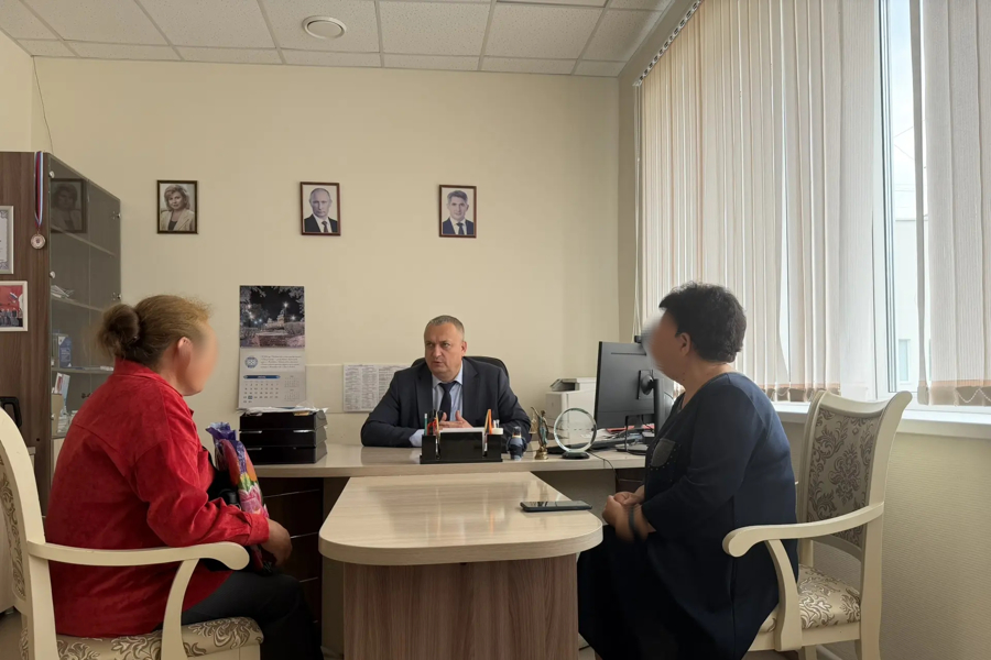 Состоялся внеочередной прием граждан