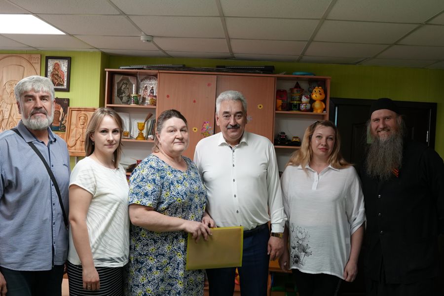 Леонид Черкесов: Будем и дальше поддерживать Центр помощи детям-инвалидам во имя святителя Луки Войно-Ясенецкого
