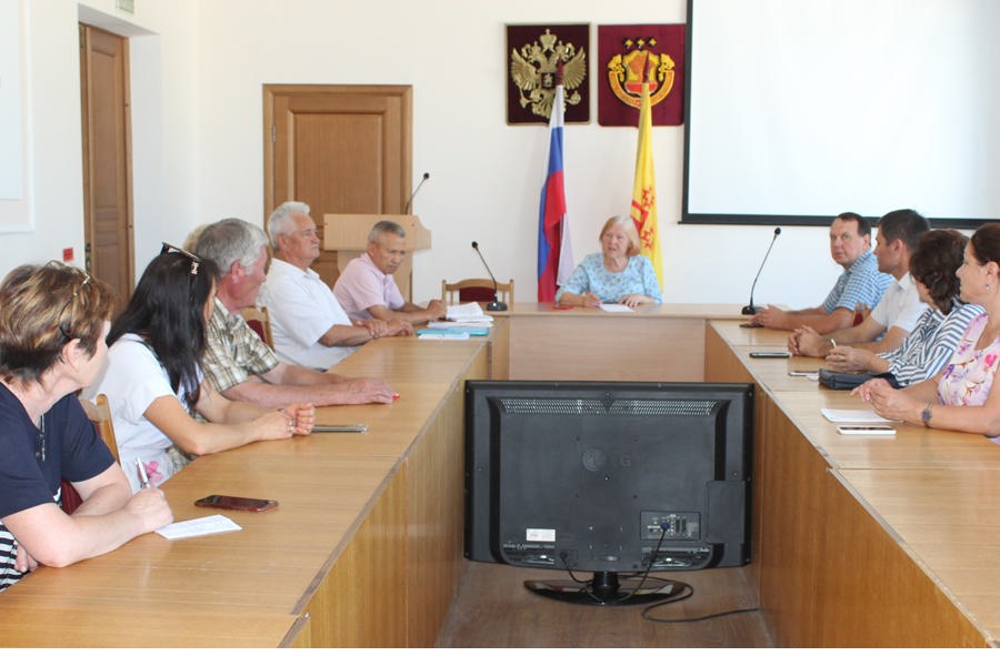 Состоялось заседание Общественной Палаты  Урмарского муниципального округа