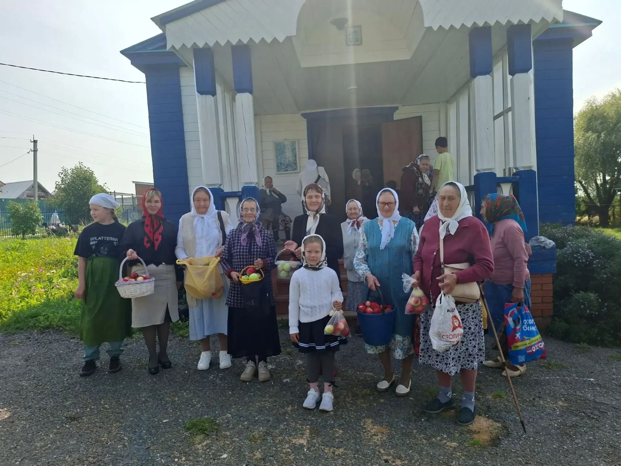 Православный час «Яблочный спас — урожай припас»
