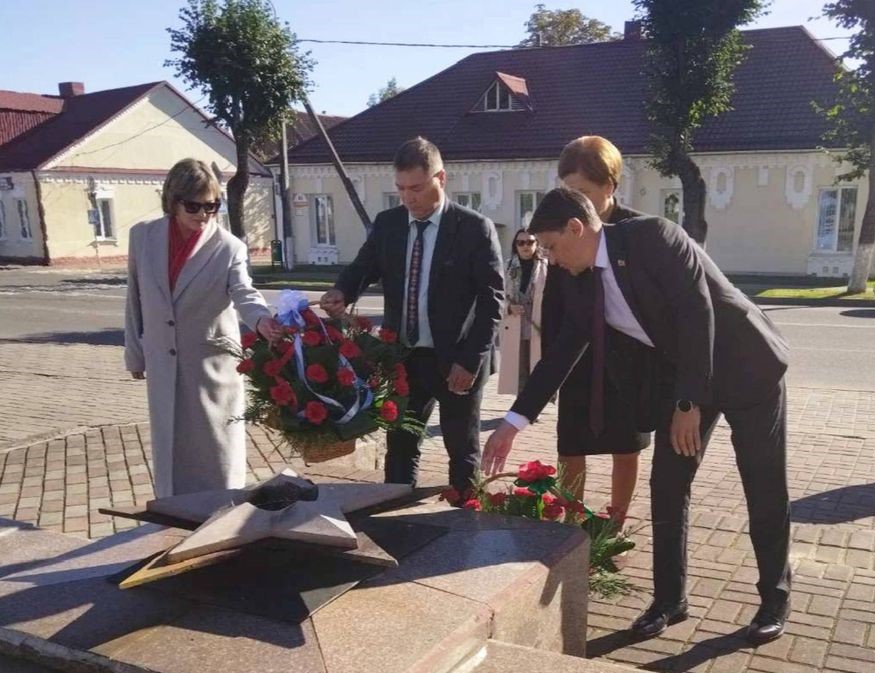 Делегация Мариинско-Посадского округа в Вороновском районе Республики Беларусь
