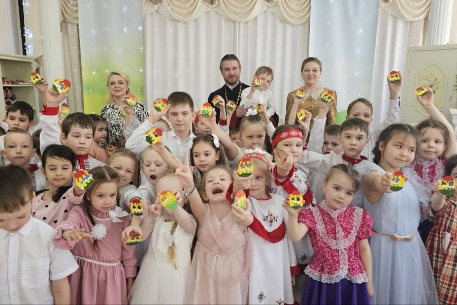 Чебоксарские дошкольники знакомятся с православными традициями