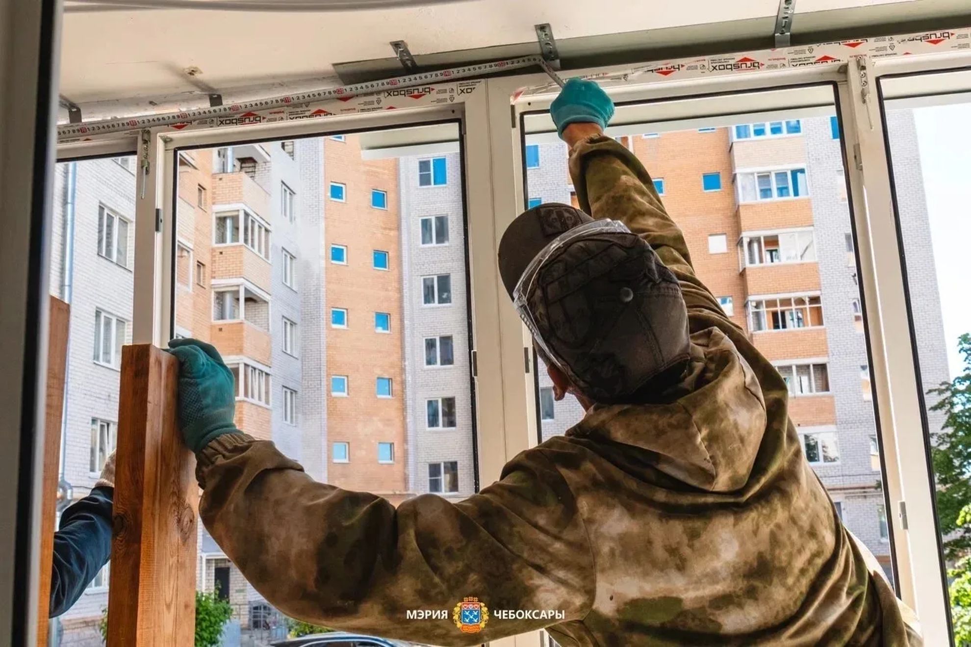 В Чебоксарах продолжается восстановление домов