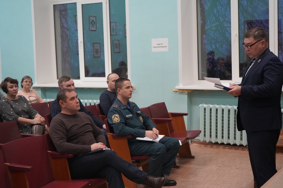 Рабочее совещание при главе Мариинско-Посадского округа