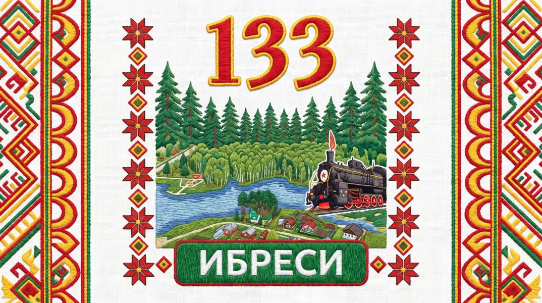 Глава Ибресинского мунипального округа Игорь Семёнов поздравляет с 133-летием поселка городского типа Ибреси