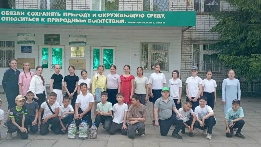 Школьники Цивильска — за чистую природу!
