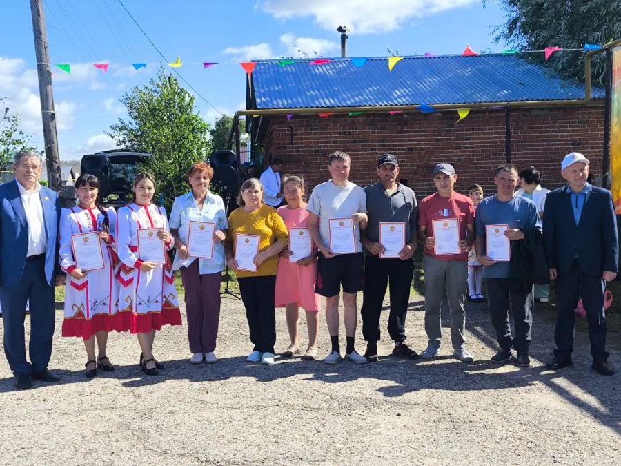В деревне Новые Атаи отметили День деревни в рамках проекта «Яркое лето Чувашии»
