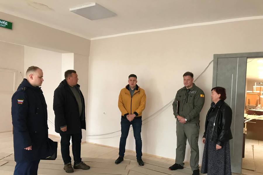 В Тюмеревском доме культуры прошло рабочее совещание по обсуждению финального этапа капитального ремонта