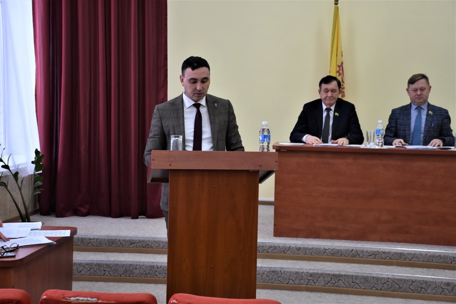 Состоялось XXI очередное заседание Собрания депутатов Аликовского муниципального округа Чувашской Республики