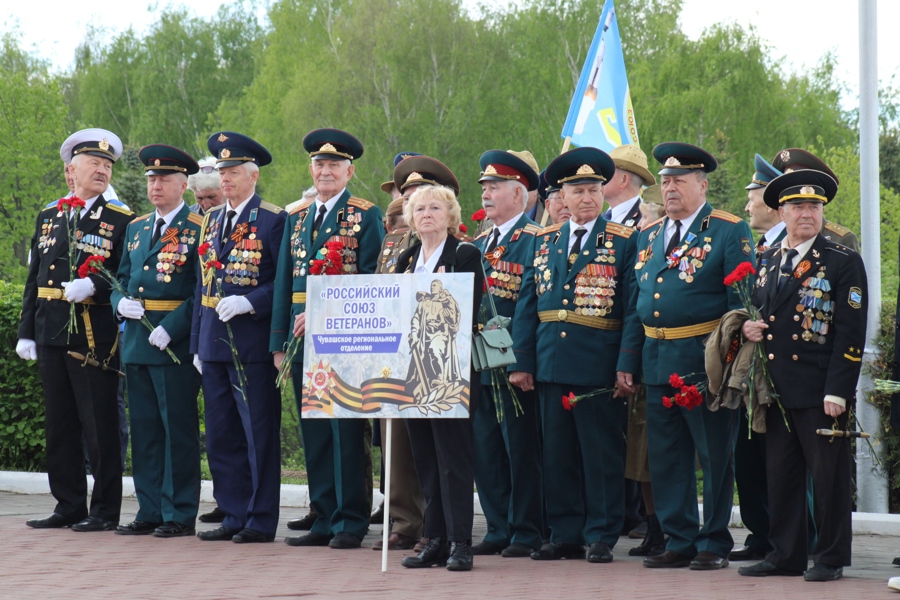 Возложение цветов к Монументу Воинской Славы (09.05.2025 г.)
