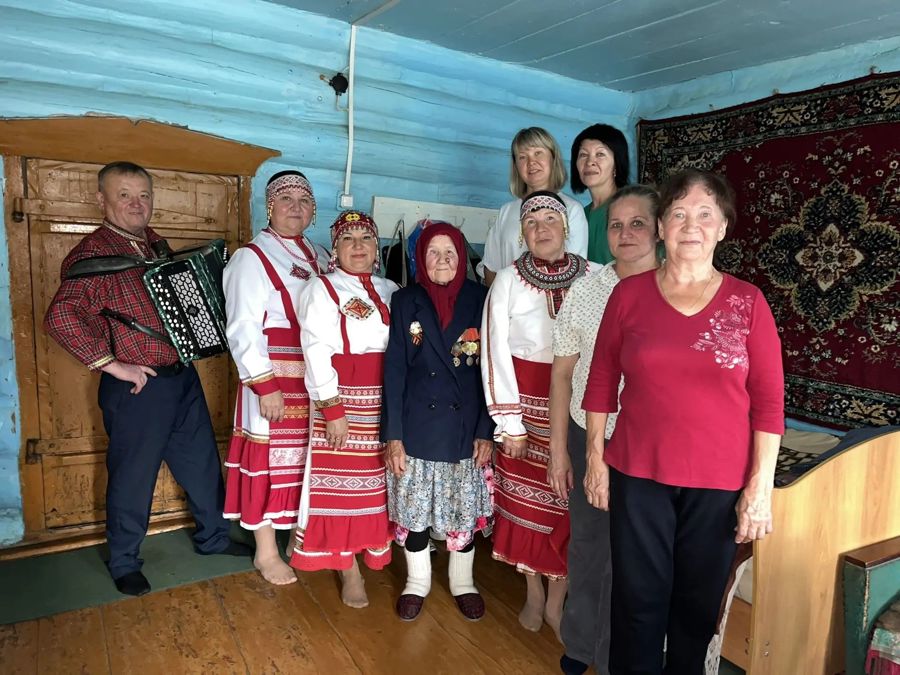 95-летний юбилей труженицы тыла
