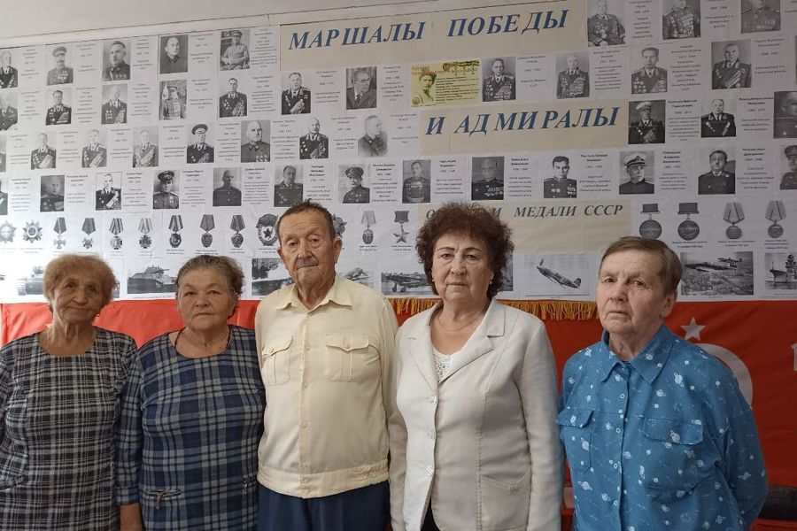 Ветераны посетили Янгильдинский музей