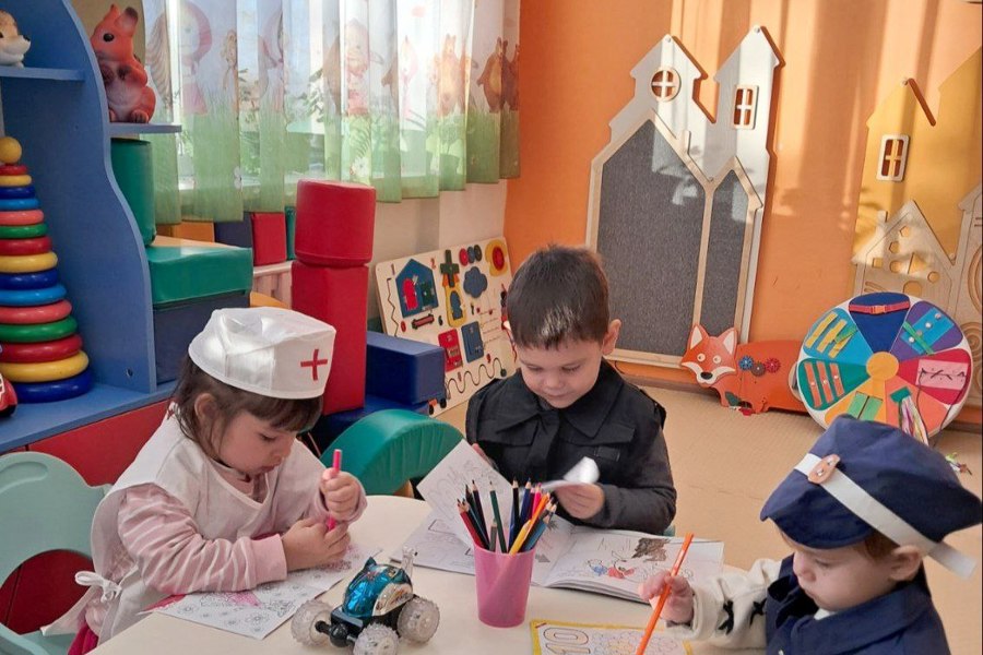В Козловском комплексном центре социального обслуживания населения работает группа кратковременного присмотра за детьми от 1 года до 3 лет