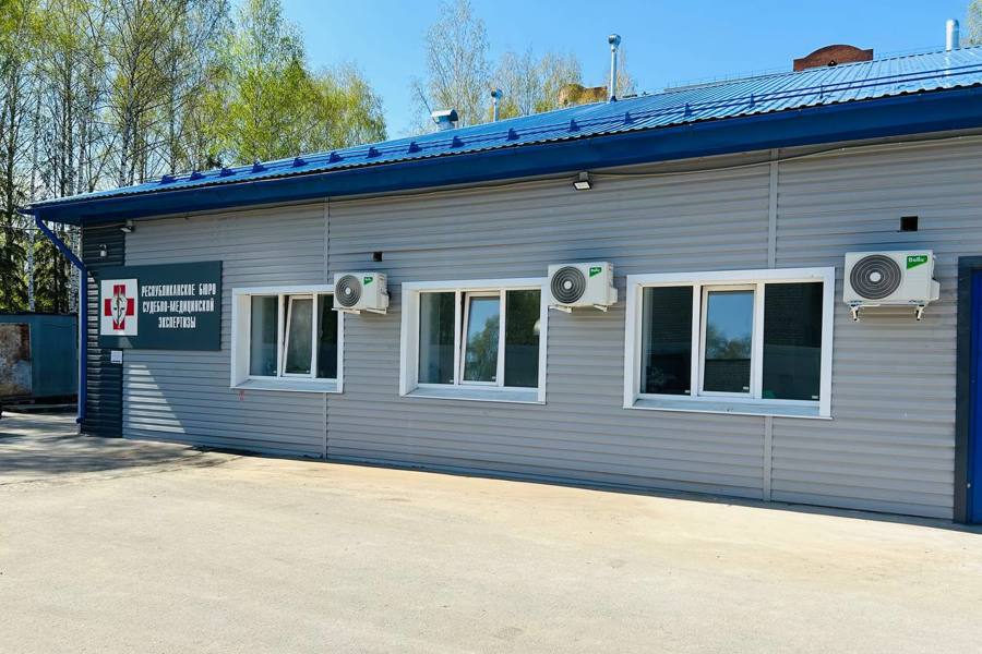 В Новочебоксарске завершается капремонт отделения судмедэкспертизы, который проведен благодаря поддержке Главы Чувашии