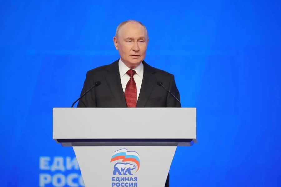Визит Путина на съезд «Единой России» подтвердил, что партия реализует государственный кур