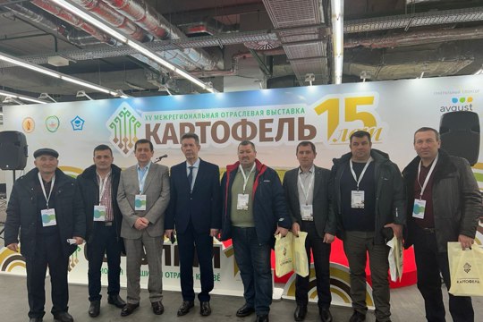 Делегация сельхоз товаропроизводителей Шемуршинского муниципального округа, приняла участие в открытие XV Межрегиональной  отраслевой выставке «Картофель-2023» в г. Чебоксары