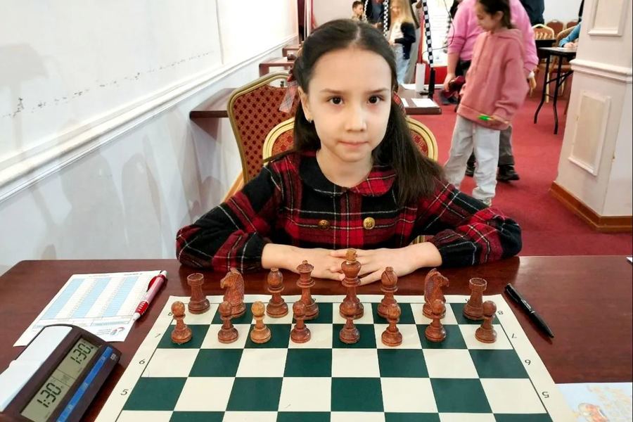 Марьяна Осипова из Чебоксар – бронзовый призер Детского кубка России по шахматам