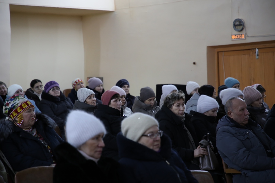 Встреча с жителями Турмышского ТО