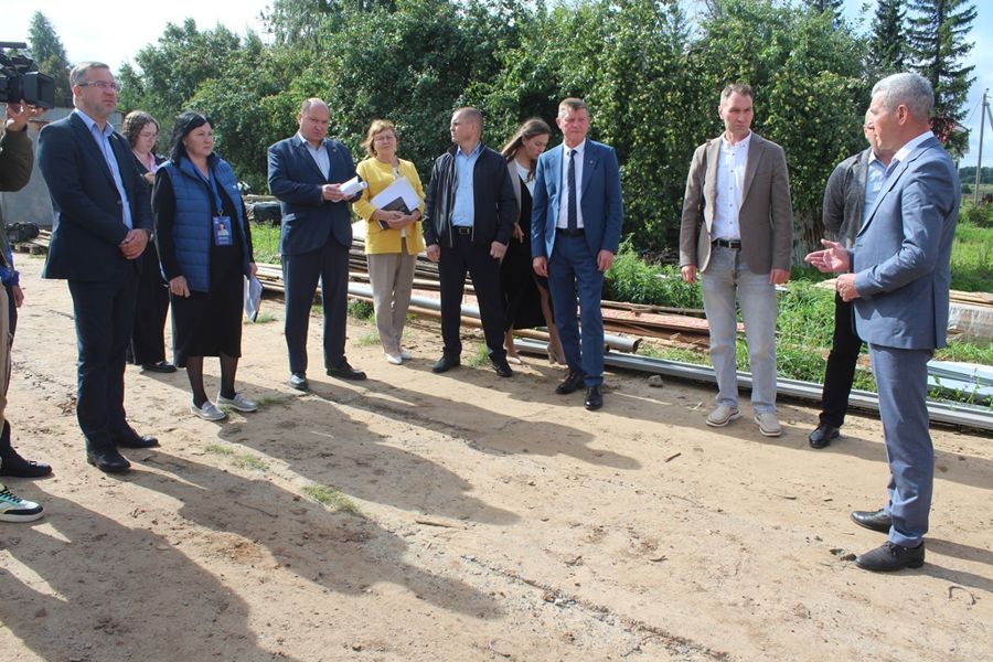 В Урмарском округе оценили ход капремонта Шоркистринской школы и благоустройство объектов по программе «НИМЕ – Народный бюджет»