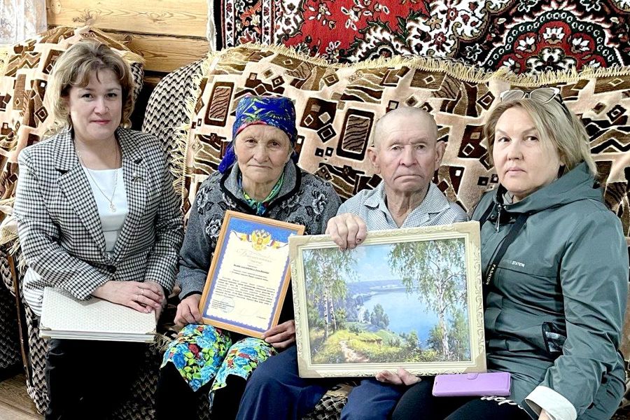 Золотой юбилей семьи Сетейкиных из деревни Шоля