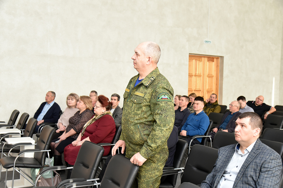 Командно-штабная тренировка в Ибресинском МО (2 день)