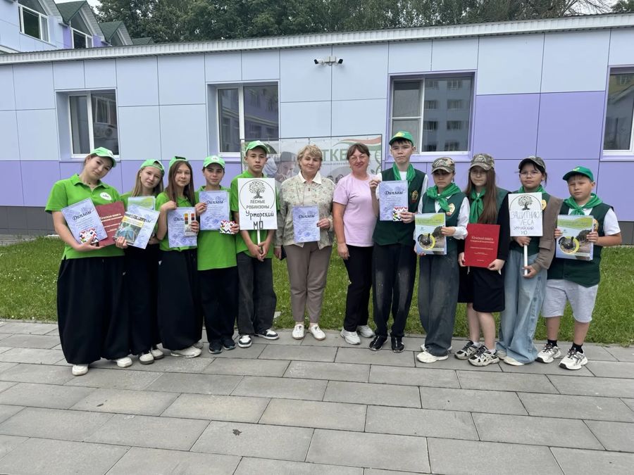 Новочебоксарские школьники стали участниками XXXX республиканского слета школьных лесничеств