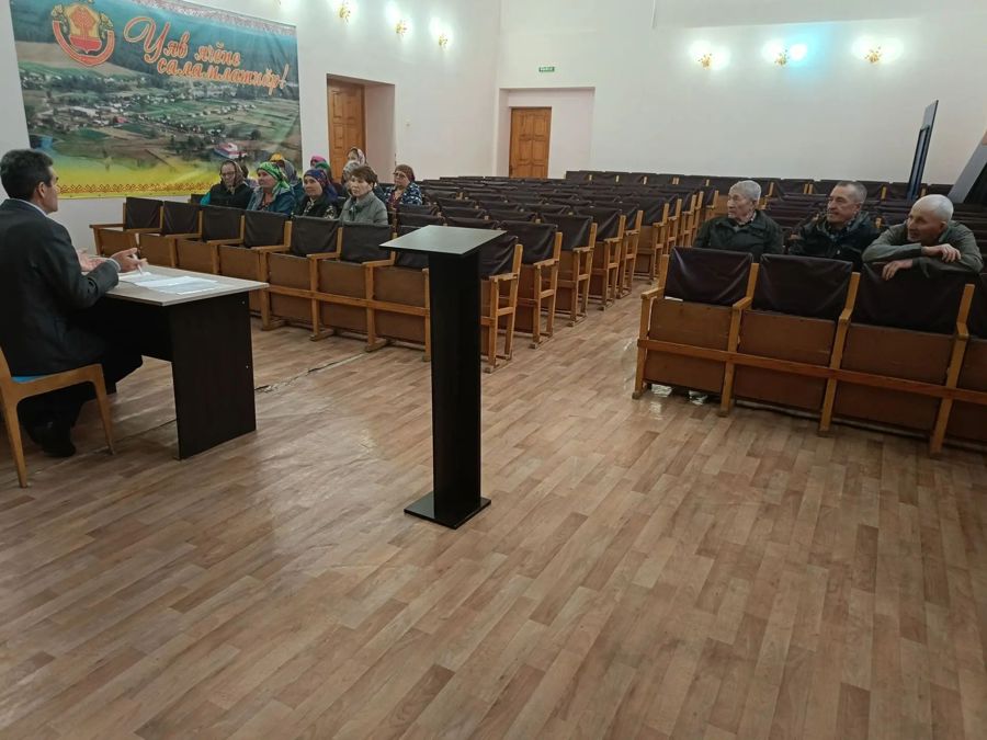 В Кировском сельском поселении состоялось собрание жителей поселка Бугуян