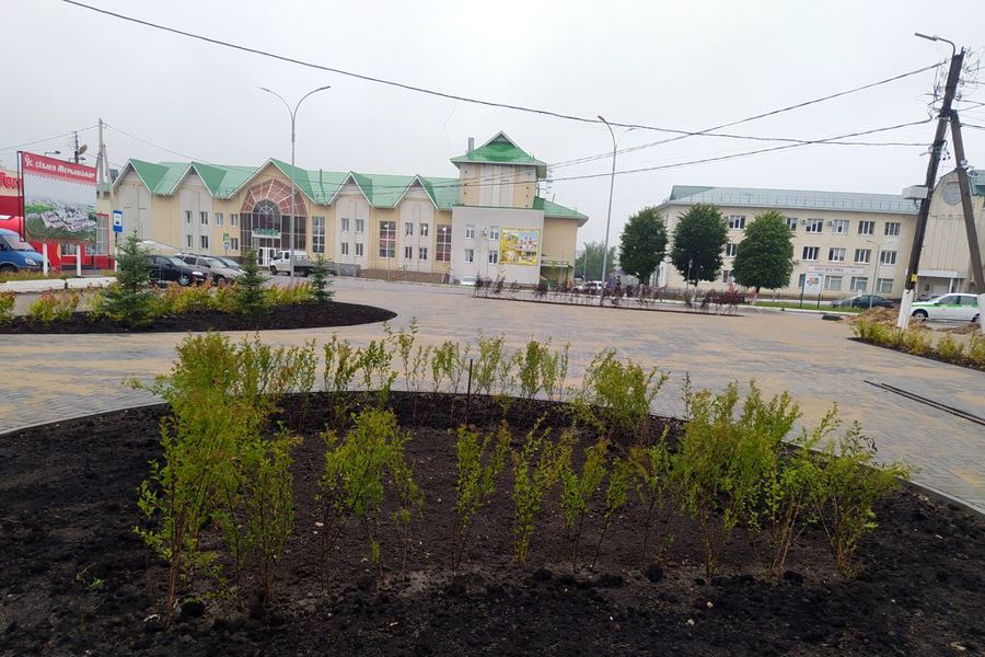 В центре с. Моргауши будет и красиво, и комфортно
