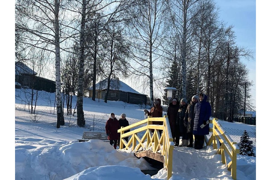 Зимняя прогулка для здоровья и хорошего настроения.
