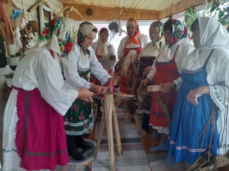 В деревне Жукино прошел краеведческий час «Чувашские блюда»