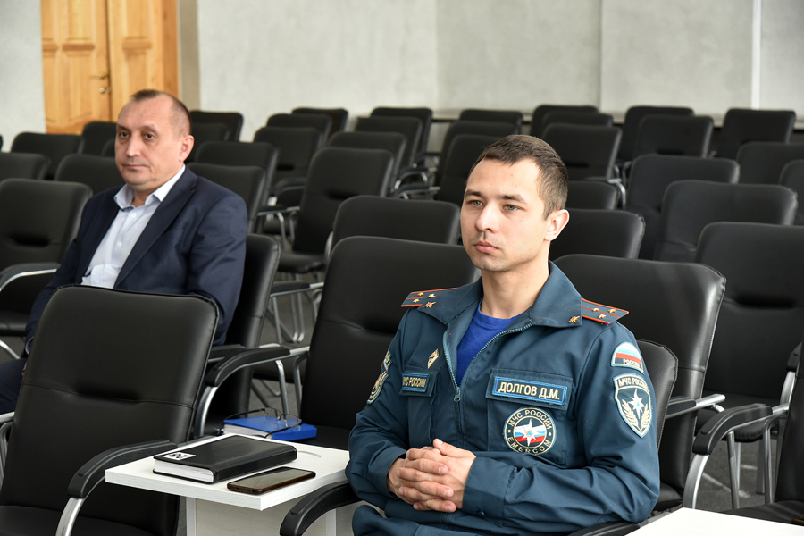Учебная тренировка АТК Ибресинского МО