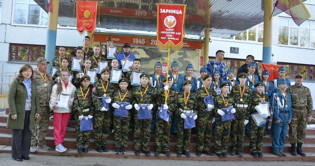 Победили юнармейцы Нискасинской СОШ